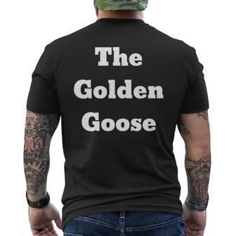The Golden Goose Mens Back Print T-shirt | Mazezy