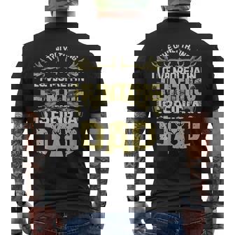 The Only Thing I More Love Than Hunting T Vintage Dad Mens Back Print T-shirt - Thegiftio
