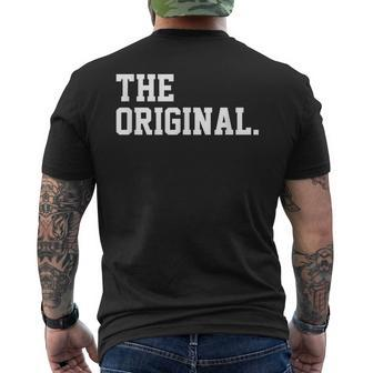 The Original The Remix Partner Look Baby Partner Outfit Look Mens Back Print T-shirt - Seseable