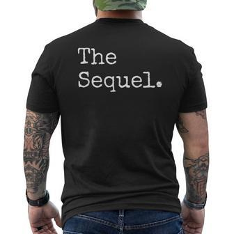 The Original The Sequel The Finale Matching Sibling Day Mens Back Print T-shirt - Monsterry UK