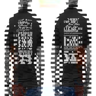 There Arent Many Things I Love More Than Being A Dad Mens Back Print T-shirt - Thegiftio UK