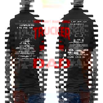There Arent Many Things I Love More Than Trucker Dad Mens Back Print T-shirt - Thegiftio UK