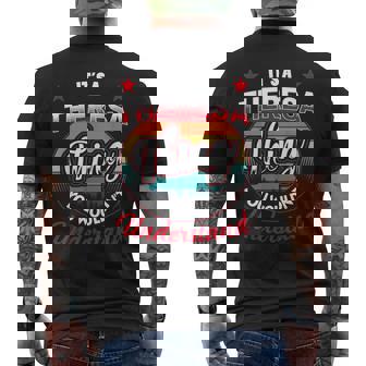 Theresa Name Its A Theresa Thing Mens Back Print T-shirt | Mazezy