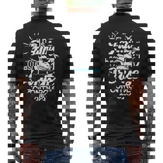 This Family Cruise Has No Control 2023 Family Cruise Mens Back Print T-shirt - Seseable