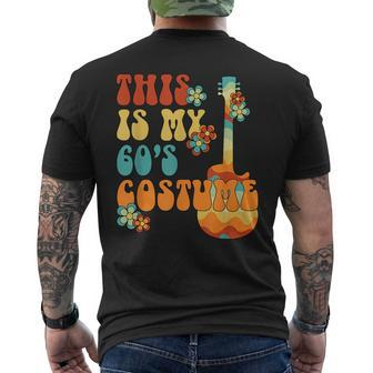 This Is My 60S Costume 60S Party Outfit Groovy Hippie Style Mens Back Print T-shirt | Mazezy