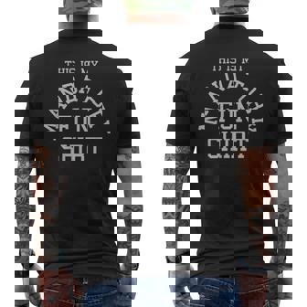 This Is My Mandatory Fun Mens Back Print T-shirt | Mazezy