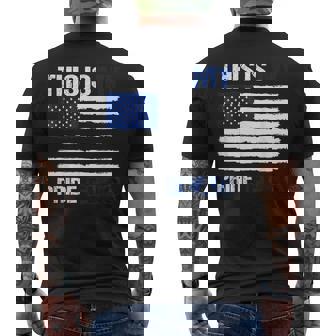 This Is My Pride Flag United States Usa Flag 4Th Of July Pride Month Funny Designs Funny Gifts Mens Back Print T-shirt | Mazezy