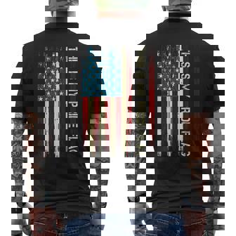 This Is My Pride Flag Usa American 4Th Of July Patriotic Mens Back Print T-shirt | Mazezy