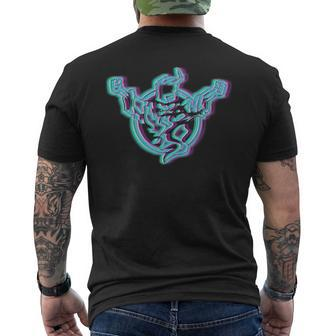 Thunderdome Wizard Glitch Hardstyle Gabber Speedcore Tekno Men's T-shirt Back Print | Mazezy