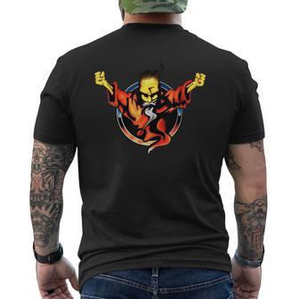 Thunderdome Wizard Hardstyle Hardcore Gabber Speedcore Tek Men's T-shirt Back Print | Mazezy