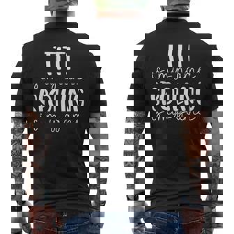 Titi Is My Name Spoiling Is My Game Funny Titi Mens Back Print T-shirt - Thegiftio