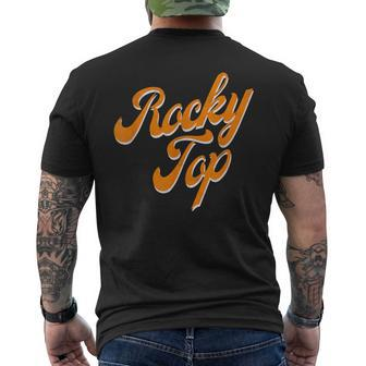 Tn Rocky Top Retro Tennessee Saturday Outfit Men's T-shirt Back Print - Seseable