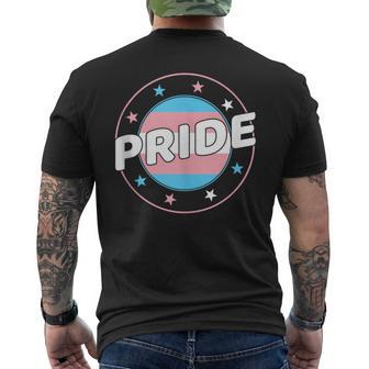 Trans Pride Transgender Lgbt Ftm Mtf  Mens Back Print T-shirt