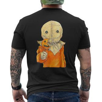 Trick Or Treat Cute Sam Halloween 2023 Costume Men's T-shirt Back Print - Monsterry AU