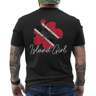 Trinidad & Tobago Girl Trinidadian Flag Pride Roots Pride Month Funny Designs Funny Gifts Mens Back Print T-shirt | Mazezy CA