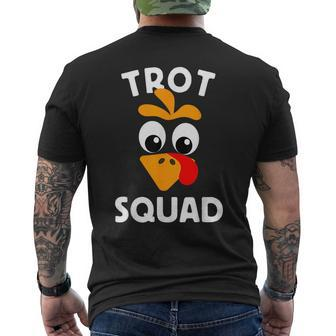Turkey Trot Squad Running Apparel Men's T-shirt Back Print - Seseable