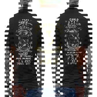 Never Underestimate The Power Of A Vietnamese Man Men's T-shirt Back Print | Mazezy