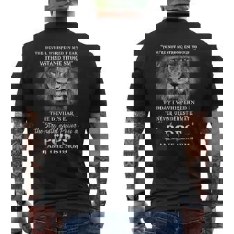 Never Underestimate The Strength And Power Of Pops Men's T-shirt Back Print | Seseable CA