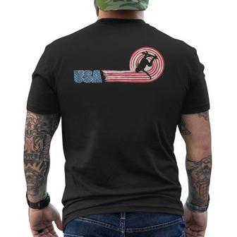 Usa American Skateboarding Team 2021 Skater Girl Us Flag Sk8 Skateboarding Funny Gifts Mens Back Print T-shirt | Mazezy