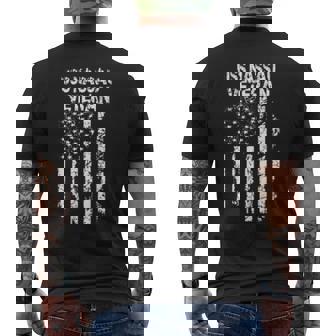 Uss Nassau Veteran Mens Back Print T-shirt - Thegiftio UK