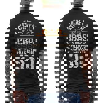 Version 580 Funny 58Th Birthday Gift 58 Years Old Geek Geek Funny Gifts Mens Back Print T-shirt | Mazezy