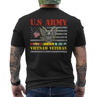 Veteran Vets US Army Vietnam Veteran Vietnam War Veterans Day 183 Veterans Mens Back Print T-shirt - Monsterry DE