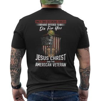 Veteran Vets Us Veterans Day Only Two Defining 1 Veterans Mens Back Print T-shirt - Monsterry UK