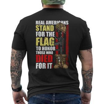 Veteran Vets Us Veterans Day Us Patriot 171 Veterans Mens Back Print T-shirt - Monsterry