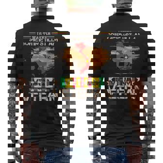 Veteran Vets Vietnam Veteran Military Sodier Veterans Day American Flag Veterans Mens Back Print T-shirt - Monsterry