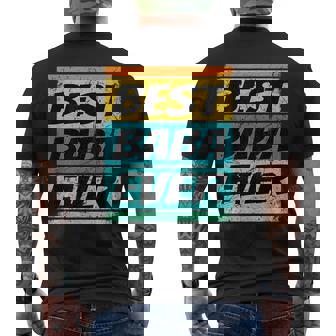 Vintage Best Baba Ever Fathers Day Baba Mens Back Print T-shirt | Mazezy