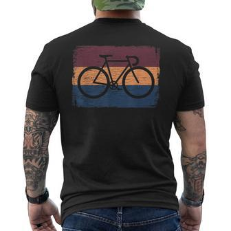 Vintage Cycling Funny Classic Bicycle Bicycling Lover Outfit Mens Back Print T-shirt - Seseable