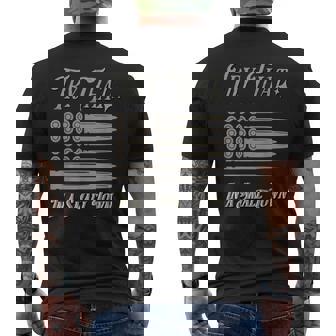Vintage Retro Dont Try That In My Small Town Usa Americana Town Gifts Mens Back Print T-shirt | Mazezy