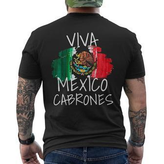 Viva Mexico Mexican Independence Day 15 September Cinco Mayo Men's T-shirt Back Print - Monsterry AU