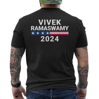 Vivek Ramaswamy 2024 Ramaswamy For Presidential Election 24 Mens Back Print T-shirt - Monsterry CA
