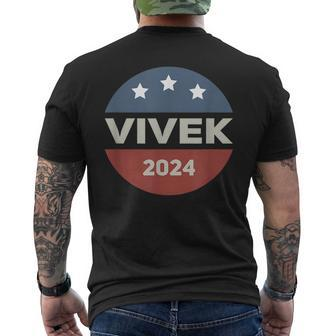 Vivek Ramaswamy For President 2024 Republican Party Men's T-shirt Back Print - Monsterry UK