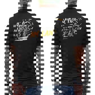 Volleyball Referee Volleyball Ref Men's T-shirt Back Print | Mazezy