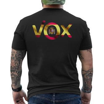 Vox Spain Viva Politica Men's T-shirt Back Print | Mazezy UK