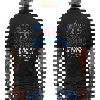 We Are The Birthday Twins Cute Twin Celebrate Mens Back Print T-shirt | Mazezy