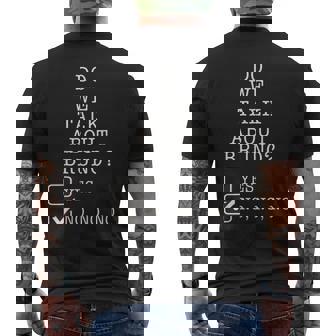 We Don’T Talk About Bruno… Do We Gift Lover Mens Back Print T-shirt | Mazezy