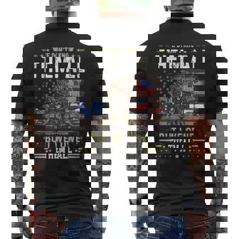 We Owe Them All Partiotic Veterans Day Memorial Day Mens Back Print T-shirt | Mazezy