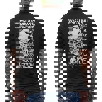 Wesolowski Name Gift Wesolowski Ively Met About 3 Or 4 People Mens Back Print T-shirt - Seseable