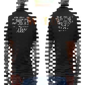 Wild Dada Zoo Wild Birthday Safari Jungle Wild Dada Mens Back Print T-shirt - Seseable