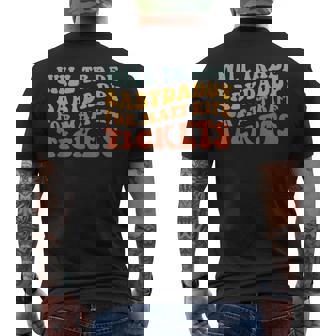 Will Trade Babydaddy For Matt Rife Tickets Mens Back Print T-shirt | Mazezy