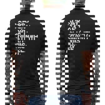 Willis First Name Personalized Named Friend Of Men's Back Print T-shirt | Mazezy