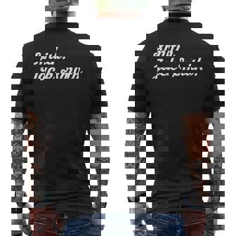 Witty Smith Jack Smith In Honor Of A Legendary Prosecutor Mens Back Print T-shirt - Thegiftio UK