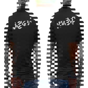 Woooooo Sports Chant - Sports Wooooo - Wooo Wooooooo Mens Back Print T-shirt | Mazezy
