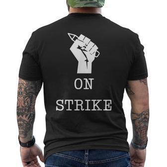 Writers Guild Of America Strike Spread Writing Stories Wga Mens Back Print T-shirt - Seseable