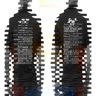 Zhu Name Gift Zhu Born To Rule Mens Back Print T-shirt - Seseable