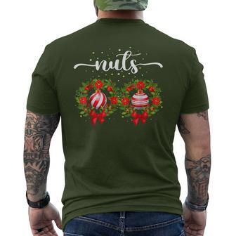 Chest Nuts Christmas T Matching Couple Chestnuts Men's T-shirt Back Print | Mazezy