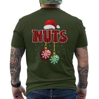 Chest Nuts Christmas T Matching Couples Chestnuts Men's T-shirt Back Print | Mazezy